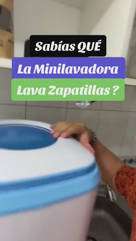 (Nueva) LAVADORA DE ZAPATILLAS - AHORRA AGUA Y TIEMPO MIENTRAS LAVAS TUS ZAPATILLAS Y PRENDAS PEQUEÑAS 🧼👟